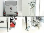 Debon Kofferanhänger C500 Sandwich 164x300cm H:200cm 2,0t | Alu | Polybug | Tür | Schwarz-Neu – Image 13