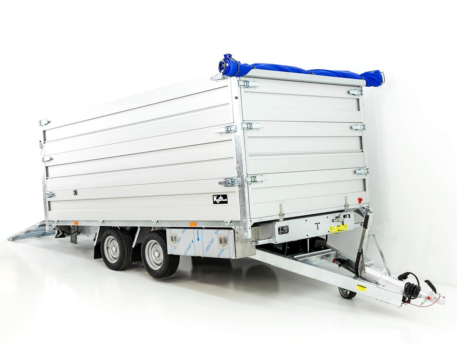 6-bauheck-2.jpg Twintrailer Multi-Heckkipper TT35-35 3,5t | 192x352x140cm | Tandem-Neu – Image 1