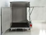 Debon Kofferanhänger C300 Sandwich 148x295cm H:190cm 1,3t | Alu | Polybug | Tür | Klappe | Schwarz-Neu – Image 7