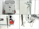 Debon Kofferanhänger C300 Sandwich 148x295cm H:190cm 1,3t | Alu | Polybug | Tür | Klappe | Schwarz-Neu – Image 12