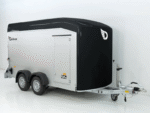 Debon Kofferanhänger Cargo  H201 2,6t|Alu|Polybug|Tür|schwarz-Neu