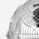 12" Ventilateur de sol chromé pour salle de sport – Image 6