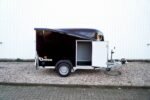 Debon Cargo 1300 Kofferanhänger Schwarz mit Seitentür Cheval Liberté – Image 4