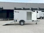 Debon C255 V2 Wabenkern 750kg Kofferanhänger Schwarz Grau mit Seitentür Cheval Liberté – Image 2