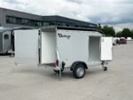 Debon C255 V2 Wabenkern 750kg Kofferanhänger Schwarz Grau mit Seitentür Cheval Liberté – Image 6