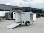 Debon C255 V2 Wabenkern 750kg Kofferanhänger Schwarz Grau mit Seitentür Cheval Liberté