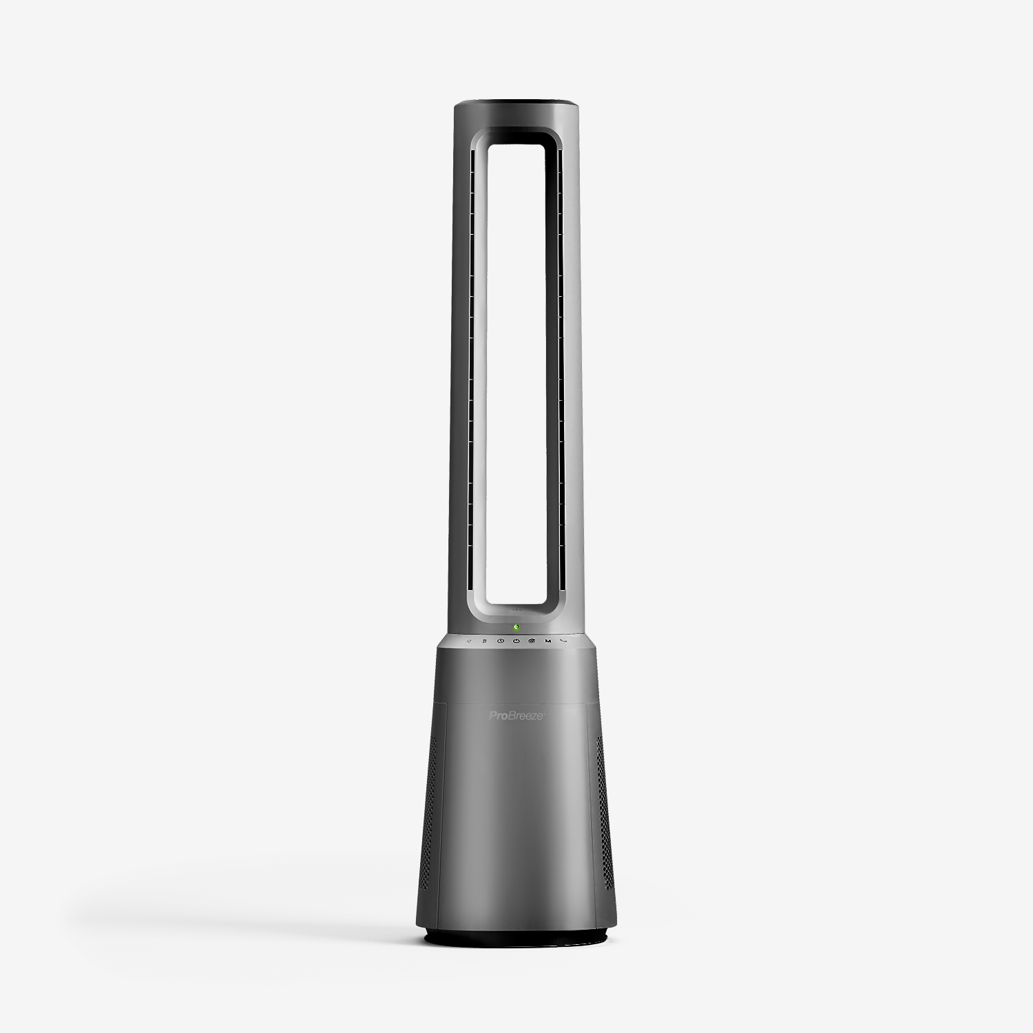 HERO_b71da901-8036-434d-beb0-559b87e3e11b.png OmniAir 41" Ventilateur tour sans pales et purificateur d'air haut de gamme - Argent – Image 1
