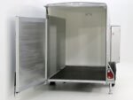 Debon Kofferanhänger C300 148x295cm H:190cm 1,3t Alu, Polybug|Tür|grau-Neu – Image 6