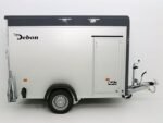 Debon Kofferanhänger C300 148x295cm H:190cm 1,3t Alu, Polybug|Tür|grau-Neu – Image 7
