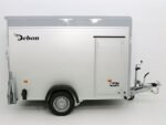Debon Kofferanhänger Cargo H:190cm 1,3t|Alu, Polybug|Tür|grau-Neu – Image 2