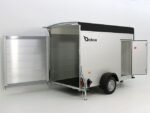 Debon Kofferanhänger Cargo  H:190cm 1,3t|Alu|Polybug|Tür|schwarz-Neu – Image 6