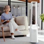 40" Ventilateur tour sans pales - Blanc – Image 2