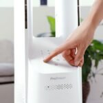 40" Ventilateur tour sans pales avec contrôle intelligent par application - Blanc – Image 3