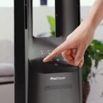 40" Ventilateur tour sans pales avec contrôle via application intelligente - Noir – Image 3