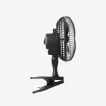 Rénové - 6" Mini ventilateur à pince - Ultra silencieux et haute puissance - Noir – Image 6