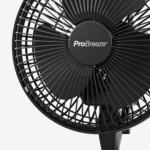 Rénové - 6" Mini ventilateur à pince - Ultra silencieux et haute puissance - Noir – Image 4