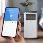 14,000 BTU 3-in-1 Portable Air Conditioner with Dehumidification Function - Smart Wifi App – Image 2