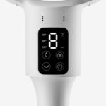 AirFlo 43" Ventilateur sur pied hybride - Circulateur d'air ultra-silencieux - Blanc/Noir – Image 6