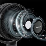 AirFlo Plus 44" Ventilateur sur pied hybride - Circulateur d'air ultra-silencieux - Blanc – Image 9