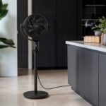 AirFlo Plus 44" Ventilateur sur pied hybride - Circulateur d'air ultra-silencieux - Blanc – Image 4
