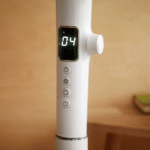 16" Ventilateur sur pied - Moteur CC basse consommation, 3 modes de fonctionnement et télécommande - Blanc – Image 5