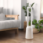 OmniAir 41" Ventilateur tour et purificateur d'air sans pales de qualité supérieure - Blanc – Image 2
