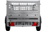 Anhänger Führerschein B Garden Trailer 200 KIPP 200×106 cm 750 kg mit Laubgitteraufsatz – Image 5