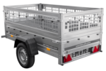 Anhänger Führerschein B Garden Trailer 200 KIPP 200×106 cm 750 kg mit Laubgitteraufsatz – Image 6