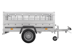 Anhänger Führerschein B Garden Trailer 200 KIPP 200×106 cm 750 kg mit Laubgitteraufsatz – Image 3