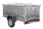 Anhänger mit Deckel Garden Trailer 200 KIPP 200×106 cm 750 kg – Image 4
