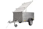 Anhänger mit Deckel Garden Trailer 200 KIPP 200×106 cm 750 kg-Neu – Image 3