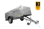 B Führerschein Anhänger Garden Trailer 264 KIPP mit Bordwandaufsatz und Stützrad-Neu – Image 2