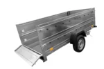 B Führerschein Anhänger Garden Trailer 264 KIPP mit Bordwandaufsatz und Stützrad-Neu – Image 5