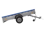 Einachs-tieflader Garden Trailer 264 Kipp Mit Stützrad, Querstreben Und Blauer Flachplane-Neu – Image 4