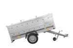 Einachsiger Anhänger 230×125 UNITRAILER GARDEN 230 KIPP mit Bordwandaufsatz und Aludeckel – Image 3