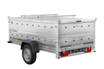 Einachsiger Anhänger 230×125 UNITRAILER GARDEN 230 KIPP mit Bordwandaufsatz und Aludeckel – Image 4