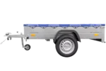 Garden Trailer 201 KIPP mit Flachplane, Stützrad und Planenträgern-Neu – Image 7