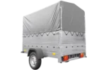 Kipper ungebremst Garden Trailer 200 KIPP mit zusätzlichen Bordwänden, Stützrad, Hochplane und Hochspriegel-Neu – Image 6