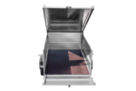 Leichtanhänger auf Federn 200×125 UNITRAILER GARDEN 201/R KIPP mit BIS-Seiten und Aluminiumabdeckung – Image 7