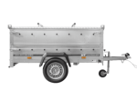 Leichter Anhänger 200×125 UNITRAILER GARDEN 201 KIPP mit BIS-Seitenwänden und Aluminiumabdeckung – Image 7