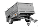 Leichter Anhänger 200×125 UNITRAILER GARDEN 201 KIPP mit BIS-Seitenwänden und Aluminiumabdeckung – Image 2