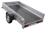PKW-Anhänger mit Blattfedern 230×125 UNITRAILER GARDEN 230/R KIPP – Image 7