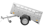 Pkw Anhänger GARDEN TRAILER 201 KIPP mit Laubgitteraufsatz und Stützrad – Image 4