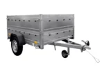 Pkw Anhänger Kipper 230×125 Garden Trailer 230 KIPP Unitrailer 750 kg mit Stützrad und zusätzlichen Bordwänden-Neu – Image 4