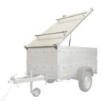 Anhänger mit Deckel Garden Trailer 200 KIPP 200×106 cm 750 kg-Deckelanhänger-Neu – Image 4
