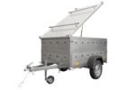 Anhänger mit Deckel Garden Trailer 200 KIPP 200×106 cm 750 kg-Deckelanhänger-Neu – Image 3